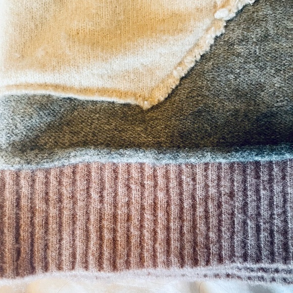 Vintage Havana Boxy Hoodie in Charcoal/Mauve S - Picture 3 of 11